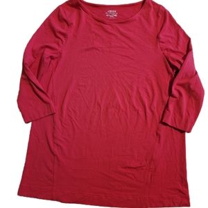 Chico's Women's Pink Shirt Size Large